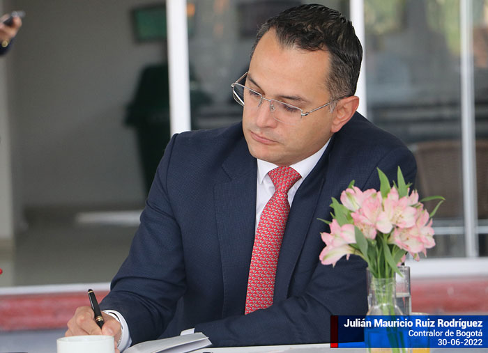 Julián Mauricio Ruiz Rodríguez, Contralor de Bogotá